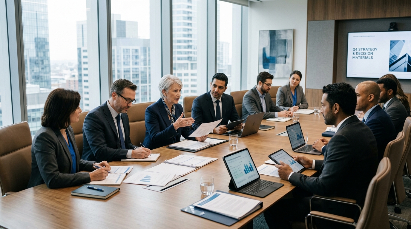 Board Meeting Effectiveness: From Materials to Decisions