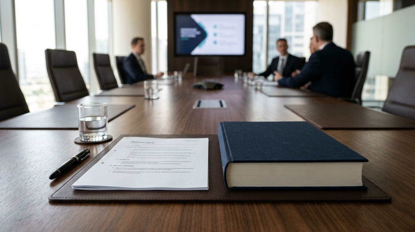Board Reporting: Turn the Monthly Pack Into Three Decisions