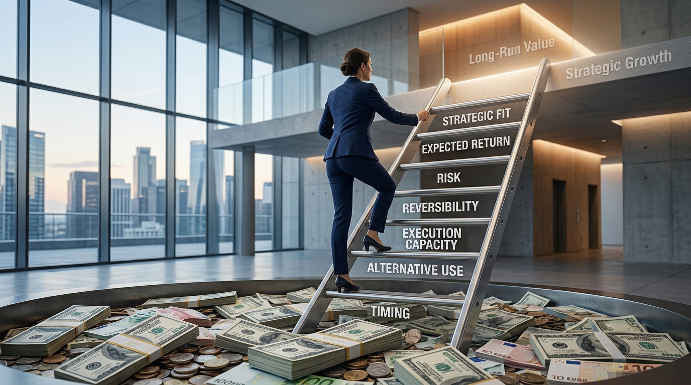 Capital Allocation Ladder: How Leaders Deploy Free Cash Flow