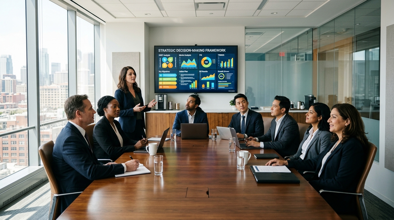 Strategic Decision Making Framework for Executives