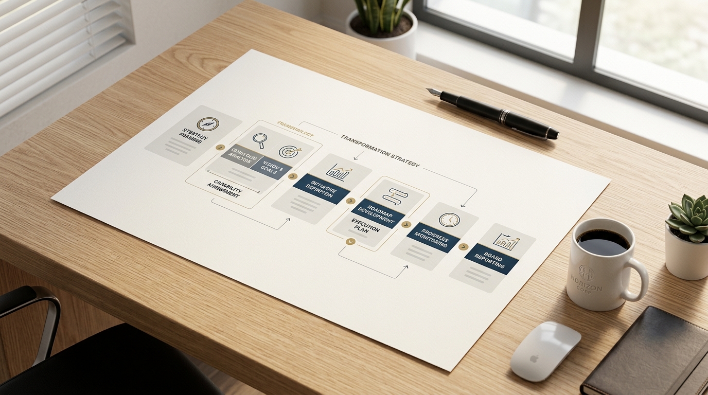 Transformation Strategy Framework: Ambition to Execution